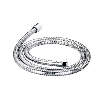 Haut-pression populaire 1,5 mètre flexible en laiton / acier inoxydable double cercle flexible et tuyau de douche de salle de bain en PVC